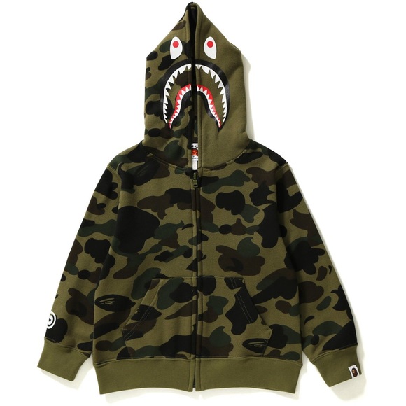 bape hoodie kid size